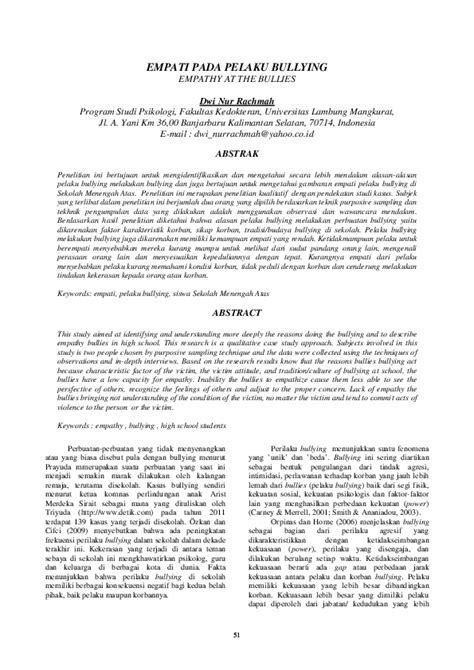Mongol stres naksir cewek di thailand udah cipok cipokan ternyata cowok jadi kapok. Jurnal Empati Pdf | Revisi Id