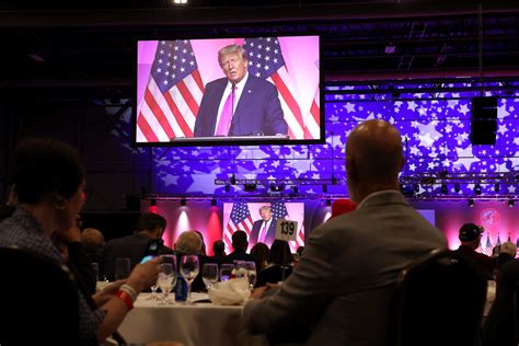 Guns Banned From Trump Speech At Republican Dinner