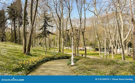 Gulhane Park Is A Historical Park Located In Istanbul Editorial Image