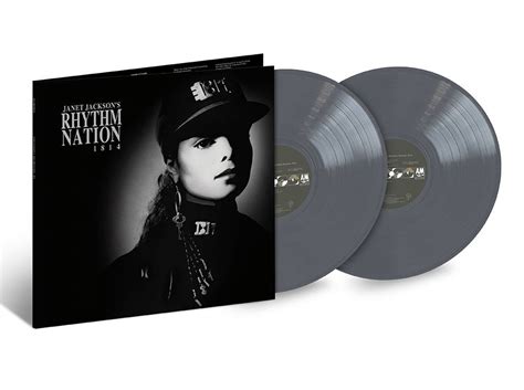 Janet Jackson Rhythm Nation 1814 30th Anny Limited Silver Vinyl 2 Lp