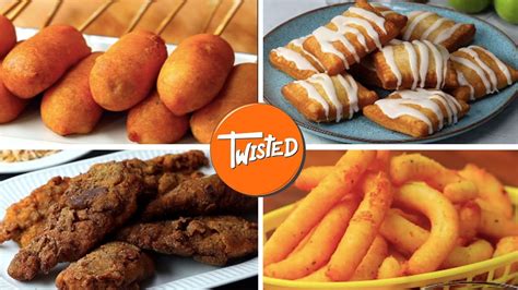 10 Tasty Deep Fried Food Recipes Youtube