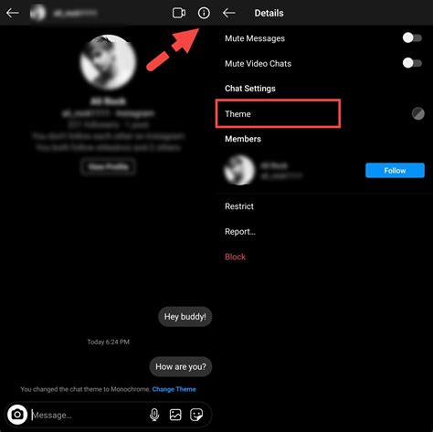 How To Change Instagram Chat Theme And Color New Ig Dm Theme