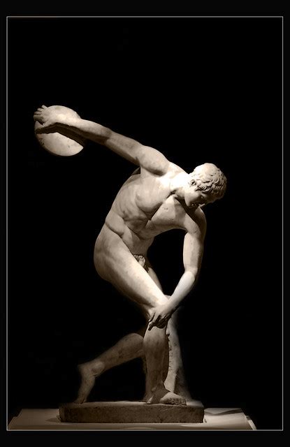 Maybe you would like to learn more about one of these? In the Spirit of Olympics - The Discus Thrower | Seen at the… | Flickr - Photo Sharing!