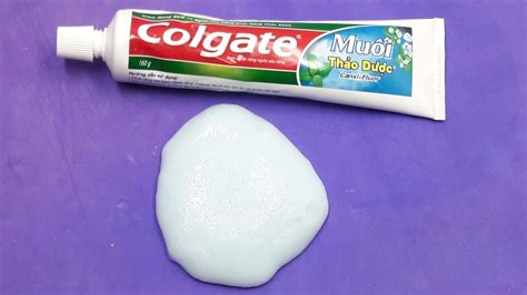 Toothpaste Slime Slime Diy W Just Toothpaste And Salt Doovi
