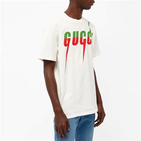 Gucci Gucci Blade Tee White End Us