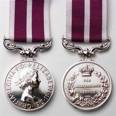 Erii Replica Meritorious Service Medal Copyreproduction Msm World War
