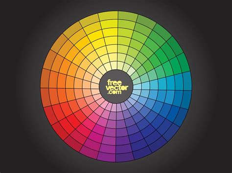 Free Color Wheel Vector Vector Art And Graphics
