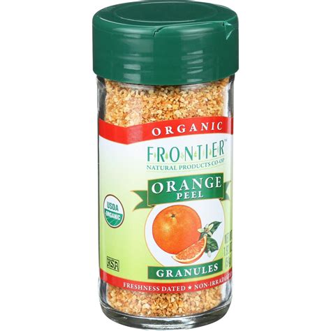 Frontier Herb Organic Orange Peel Granules 192 Oz