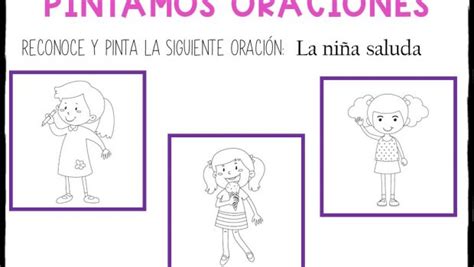 Mi Cuadernito De Pintar Oraciones 8 Orientación Andújar Recursos