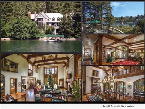 Real Estate Lynne B Wilson Announces Unrivalled Private 17000 Sqft Lake Arrowhead Masterpiece