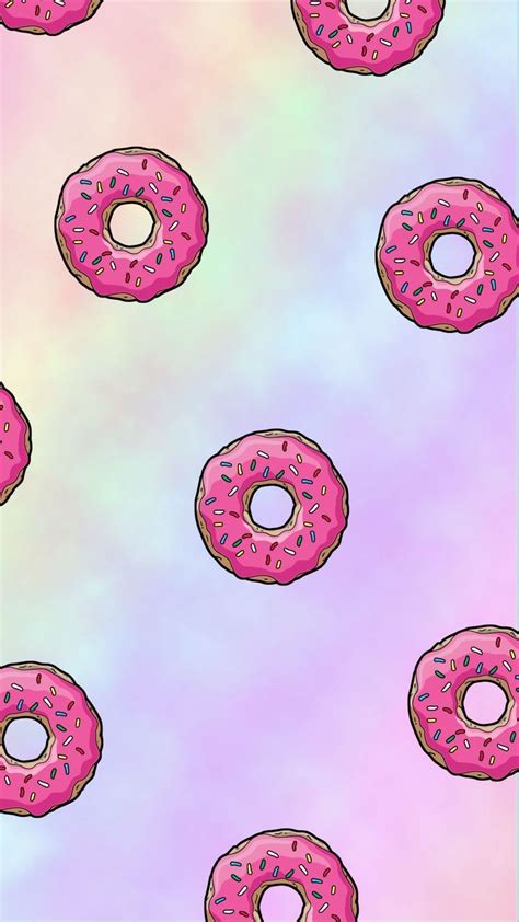 Kawaii Donut Wallpapers Top Free Kawaii Donut Backgrounds