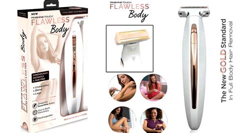 Flawless Body Hair Remover Review Demo Youtube