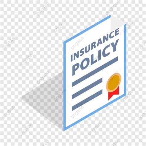 Insurance Policy Isometric Icon, Insurance, Policy, Icon PNG and Vector ...