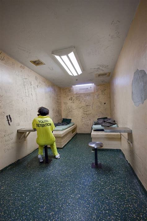 Female Juvenile Detainee Behind Bars Prison Life Correctional Facility