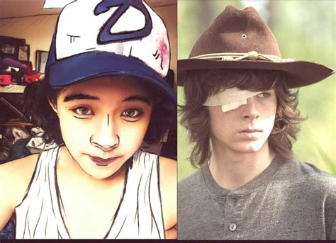 Carl And Clem Edit The Walking Dead Amino
