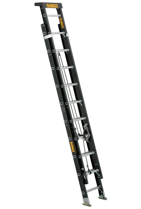 Dewalt 20 Ft Fiberglass Extension Ladder 300 Lbs Load Capacity Dxl3020 20pt