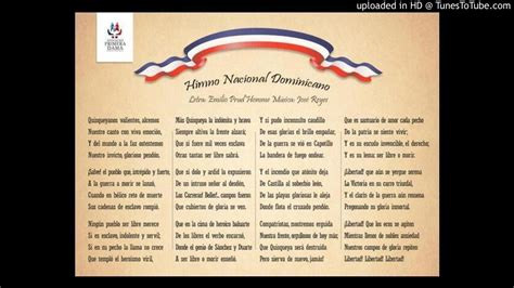 Himno Nacional De La RepÚblica Dominicana Completo🇩🇴🇩🇴 Accords Chordify