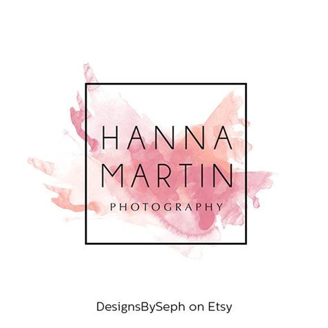Pre Made Photography Logo And Photography Watermark From My Shop