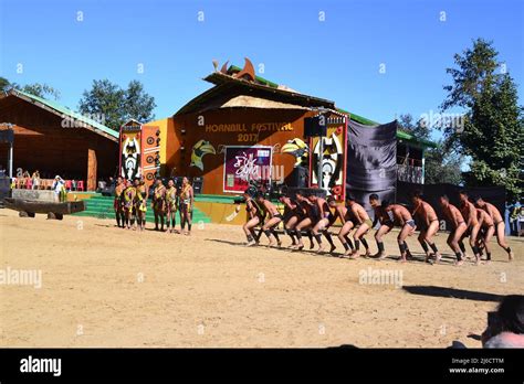 Dancers At Hornbill Festival Nagaland India Stock Photo Alamy