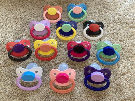 Build A Paci Adult Pacifier Little Space Binky Agere Paci Etsy Australia