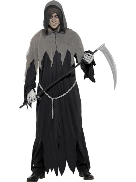 Mens Grim Reaper Halloween Costume All Mens Halloween Costumes Mega