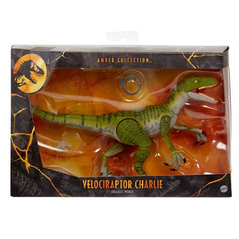 Jurassic World Velociraptor Charlie 6 Inches Collectible Action Figure With Movie Authentic