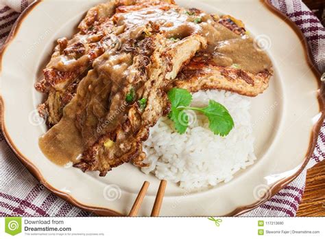 This is our second egg foo young (chinese: Chinese Egg Foo Young Omelette Stock Photo - Image of ...