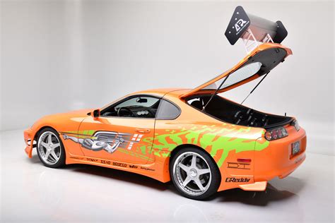 paul walker s toyota supra from the fast and the furious headed to auction maxim