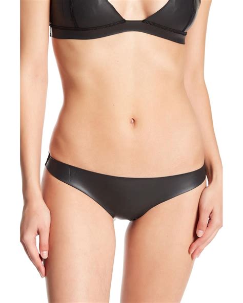 Mikoh Swimwear Queens Minimal Coverage Bikini Bottom Lyst