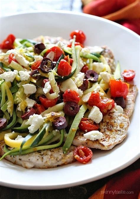 Add vinegar, raisins, ginger, mustard, and cayenne. Mediterranean Boneless Pork Chops with Summer Veggies ...