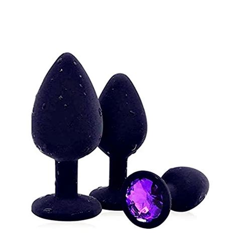 3pcsset Sexy Jeweled Silicone Anal Toy Stimulation Toys Buy Jeweled Silicone Anal Toyanal