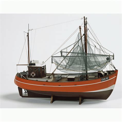 Langley Models 45ft Fishing Trawler Waterline Boat Ship O Scale