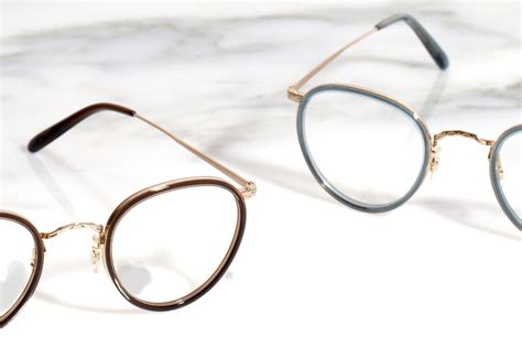 The 18k Gold Collection From Oliver Peoples Oliver Peoples Gold