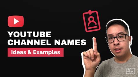 Best Youtube Channel Name Ideas And Usernames To Avoid Youtube