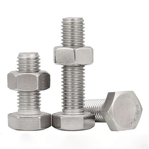 Hex Bolts Hot Dip Galvanizing Grade A Structural