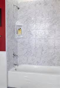 Bathtub wall panels are now available in two new solid surface subway tile patterns. Tag For Bathtub walls : How To Install Bathtub Walls ...