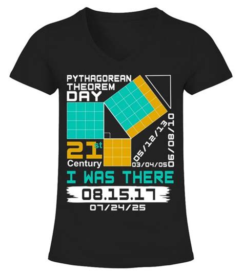 Pythagorean Theorem Day Shirt I Love Pythagorean Theorem 21st