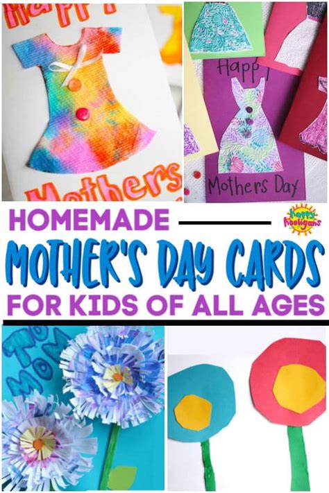 For this tutorial, i'm going to be going over the cricut foil transfer system and showing you how i used it to make a mother's day card for my mother. 4 Terrific Homemade Mother's Day Cards for Kids - Happy ...