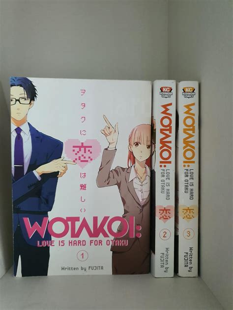 Wotakoi Love Is Hard For Otaku Manga Volumes 1 3 Hobbies And Toys Books