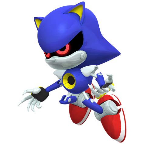 Classic Metal Sonic Generations Style Render By