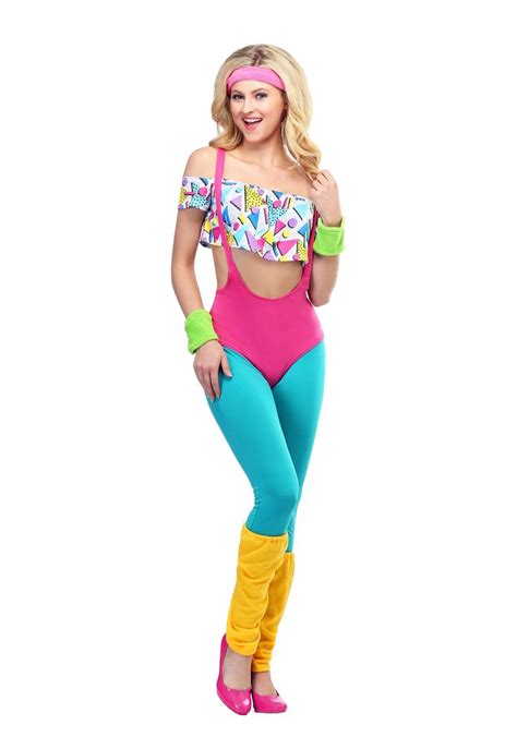 Womens Work It Out 80s Costume 80s Costume 80s