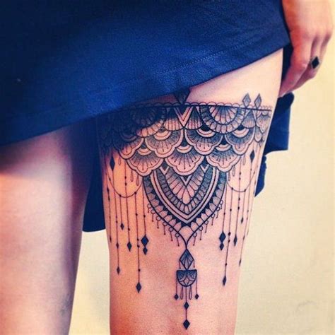 150 Sexy Thigh Tattoos For Women Mind Blowing Pictures