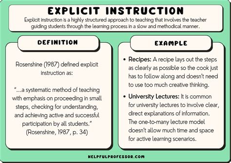 11 Explicit Instruction Examples Plus Pros And Cons 2023