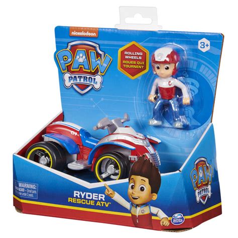 Paw Patrol Ryders Rescue Atv Vehicle With Collectible Figure Toys R