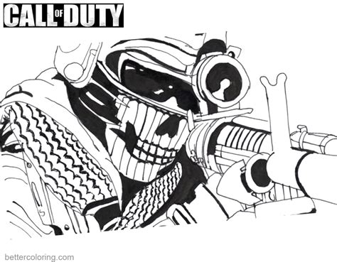 Call Of Duty Printable Coloring Pages Free Printable Coloring Pages