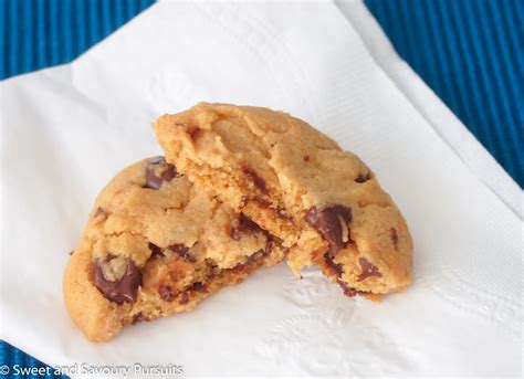 Peanut Butter And Chocolate Chip Cookies Sweet And Savoury Pursuits