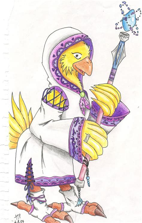 Chocobo White Mage By Fenrienne On Deviantart