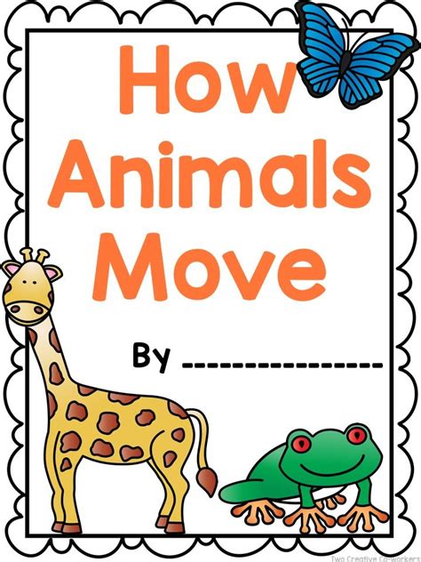 How Animals Move Printable Book Sorting Worksheets And Bonus Boom