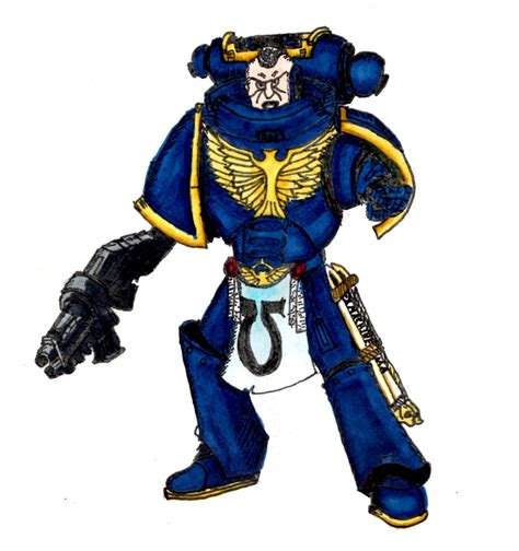 Warhammer 40k Space Marine First Submission By Exmachinema On Deviantart