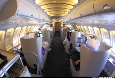 Klm 747 400 Business Class Upper Deck